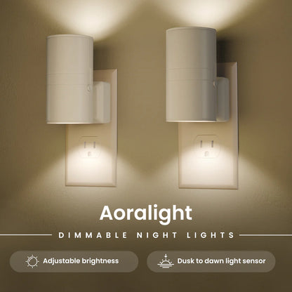 Aoralight: Smart Dimmable Night Light