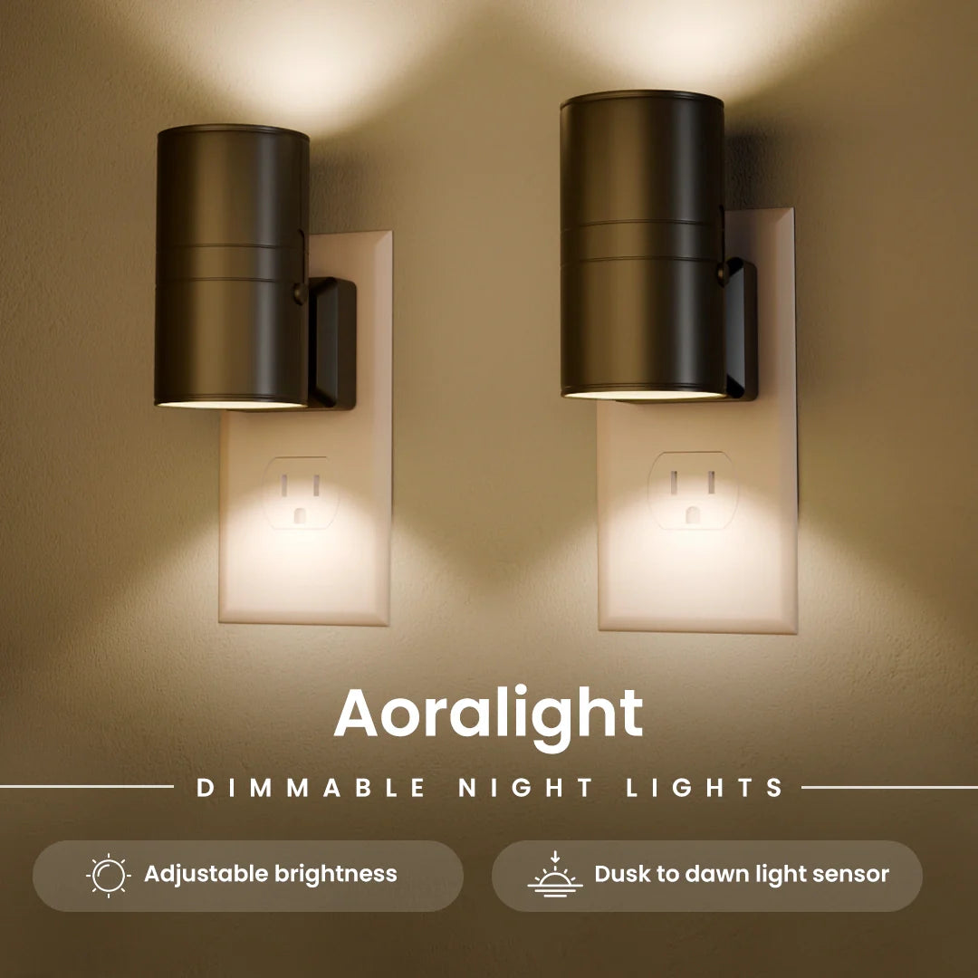 Aoralight: Smart Dimmable Night Light