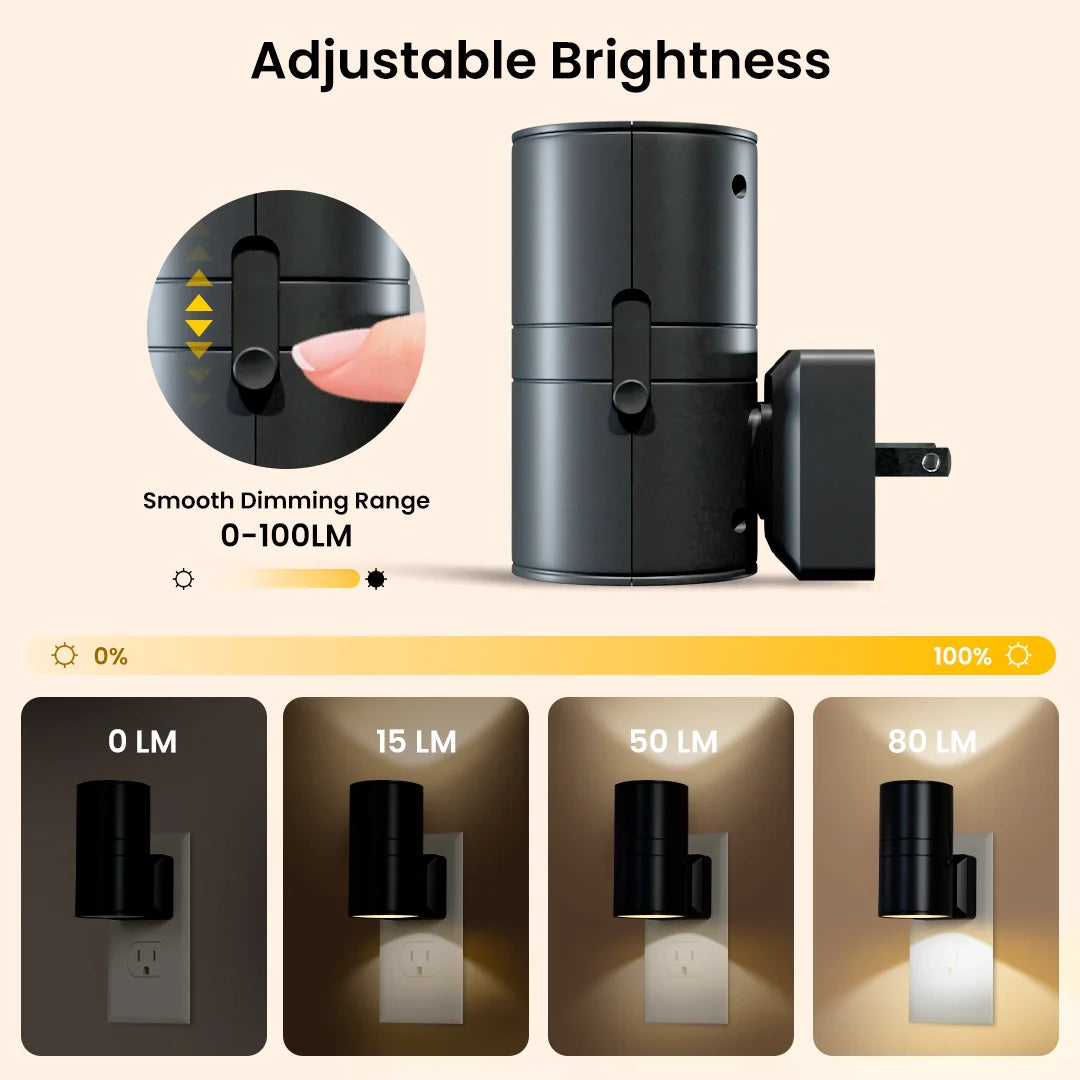 Aoralight: Smart Dimmable Night Light